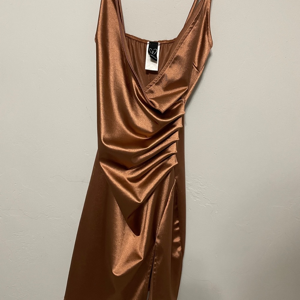Champagne colored dress